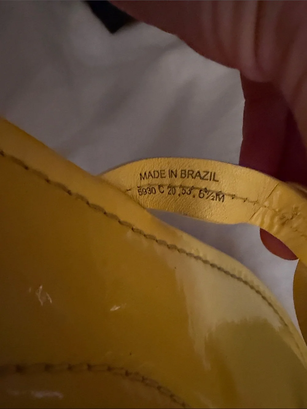 Tory Burch Yellow Miller Cutout Logo Thong Sandals